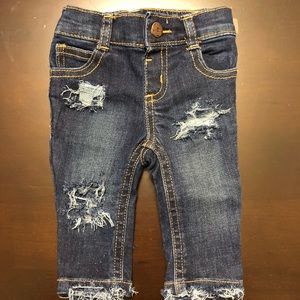 Distressed Baby Jeans